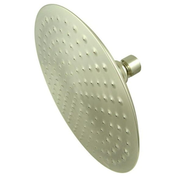 8 Inch Diameter Brass Shower Head - Satin Nickel