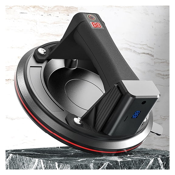 8 Inch Electric Vacuum Sucker Power Lifting Tool 200kg Strong Suction Ceramic Tile Glass Powerful Heavy-Duty Carry - Practical & Durable