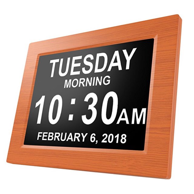 8 Inch Electronic Clock Digital Clock Electronic Calendar Clock Machine