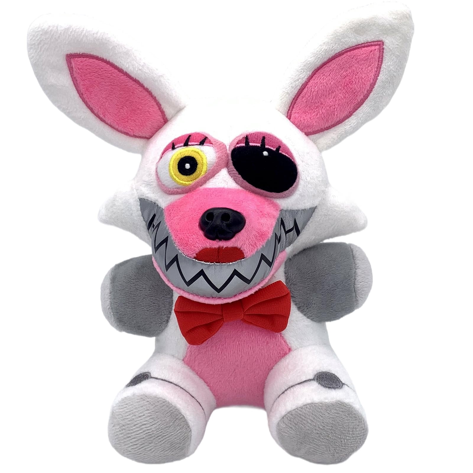 8 Inch FNAF Mangle Plush Doll, Soft Stuffed Animal Toy, Halloween Christmas Birthday Gift for Boys & Girls