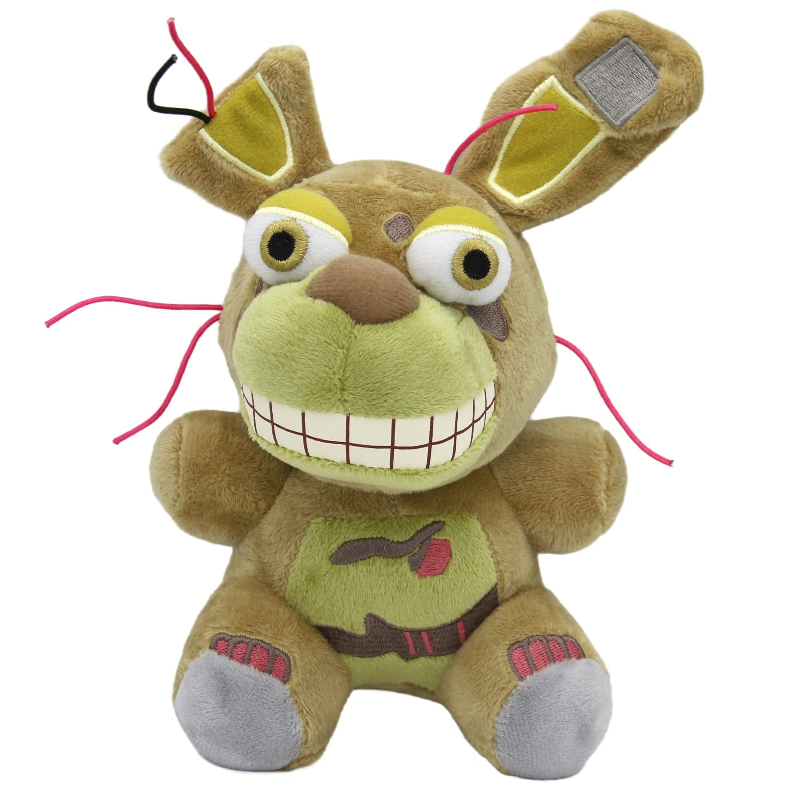 8 Inch FNAF Springtrap Plush | Horror Game Stuffed Animal Doll Kids Collectible Gift
