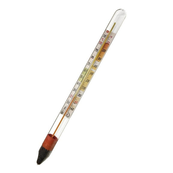 8 Inch Floating Glass Thermometer