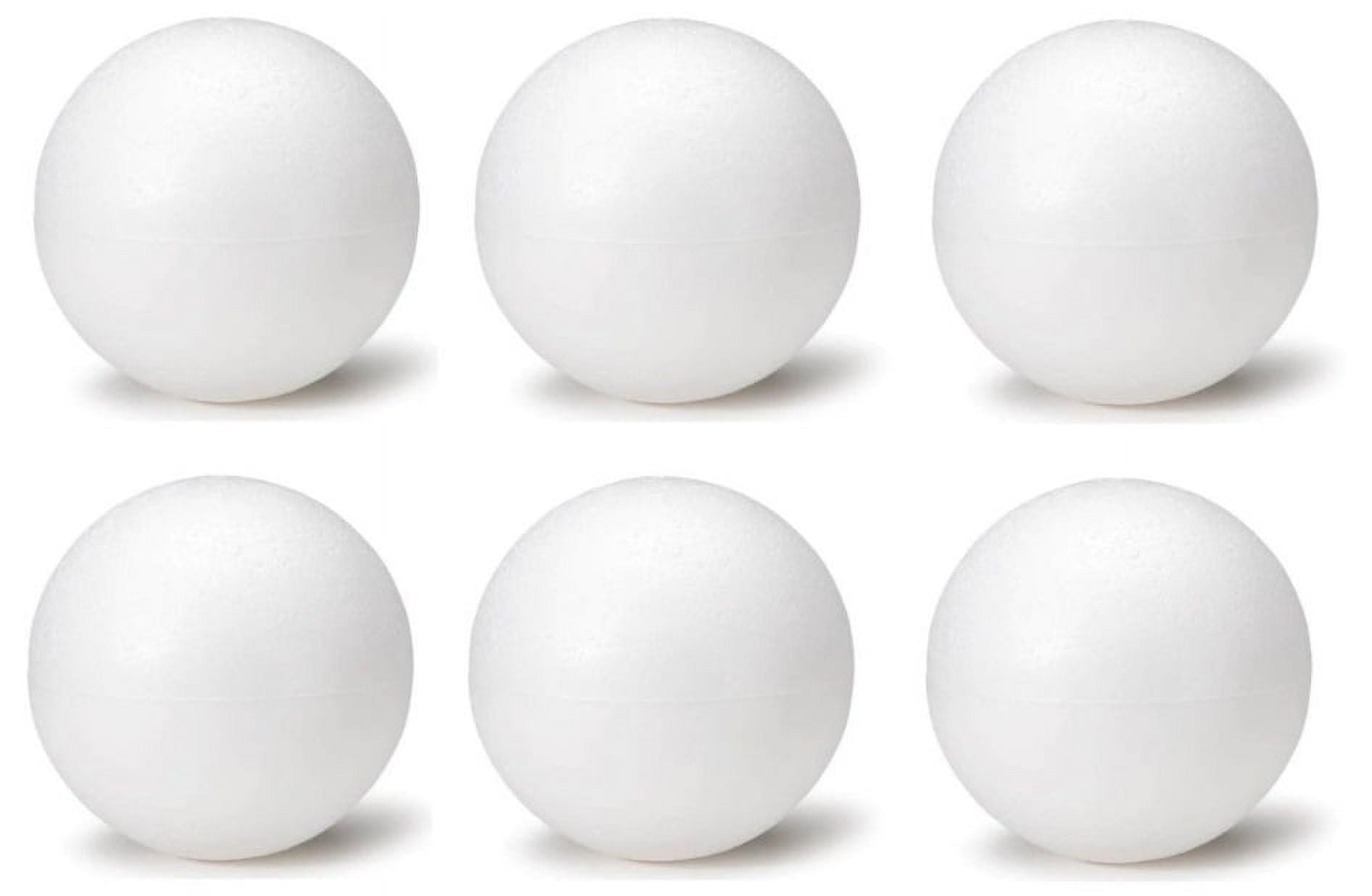 8 Inch Foam Ball Polystyrene Balls for Art & Crafts Projects 