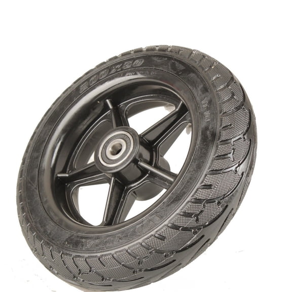 8 Inch Front Wheel Electric Scooter 200x50 Solid Tire with Plastic Hub 10mm