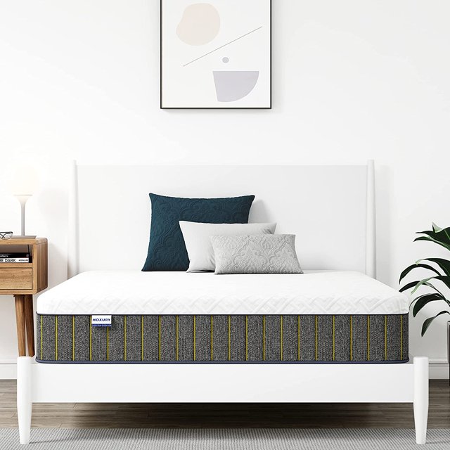 8 Inch Full Hybrid Mattress HOXURY Pressure Relief & Cooler Sleeping