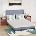 thumbnail image 1 of 8 Inch Full Mattress, Memory Foam Mattress, Medium-Firm Mattress, Breathable Bed Mattress with Removable Cover in Box, White, 1 of 7