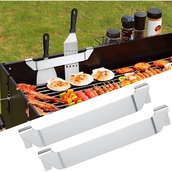 8 Inch Griddle Spatula Holder Magnetic Design, Stainless Steel Grill Barbecue Tool Rack, Griddle Accessories for Blackstone Flat Top Griddle and Other Grill Griddles（1pcs）