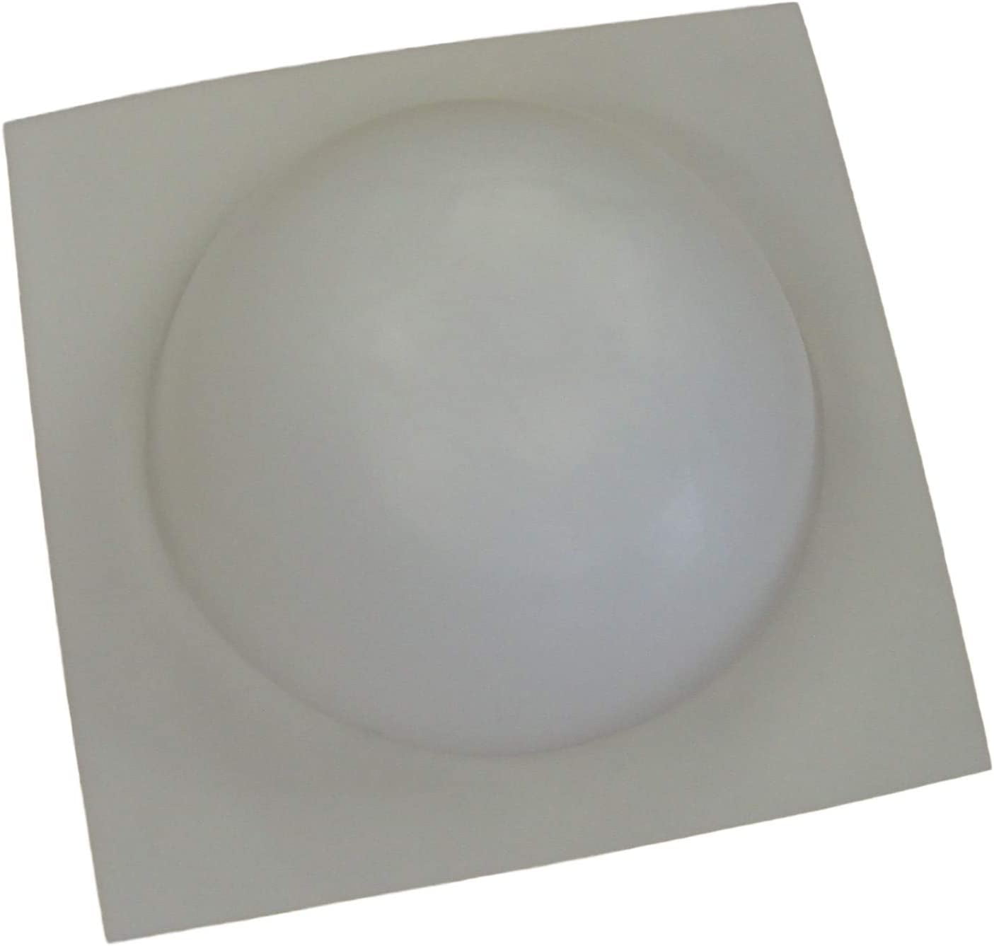 8 Inch Half Ball Sphere Plastic Craft Mold use with Concrete or Cement ...