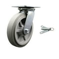 thumbnail image 1 of 8 Inch Heavy Duty Thermoplastic Caster with Ball Bearing and Swivel Lock SCC, 1 of 2