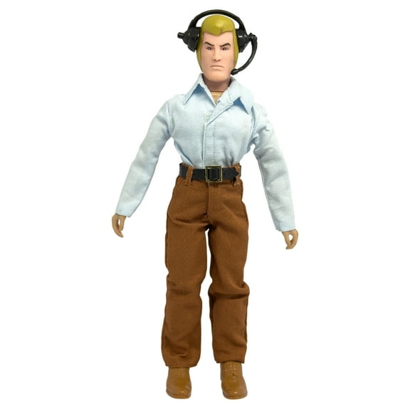 8 Inch Helicopter Pilot Action Figure with Blonde Hair