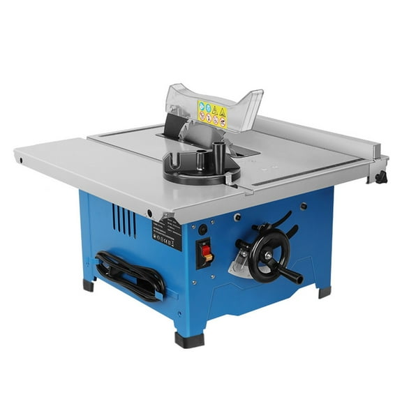 8-Inch Household Miniature Woodworking Table Saw Electric Multi-Function Precision Dust-Proof Decoration Cutting Machine ,Easy to Use