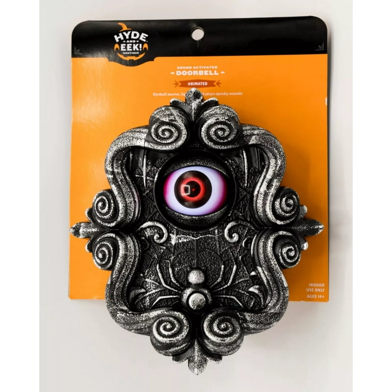 8 Inch Hyde & Eek! Sound Activated Spooky Eye Animated