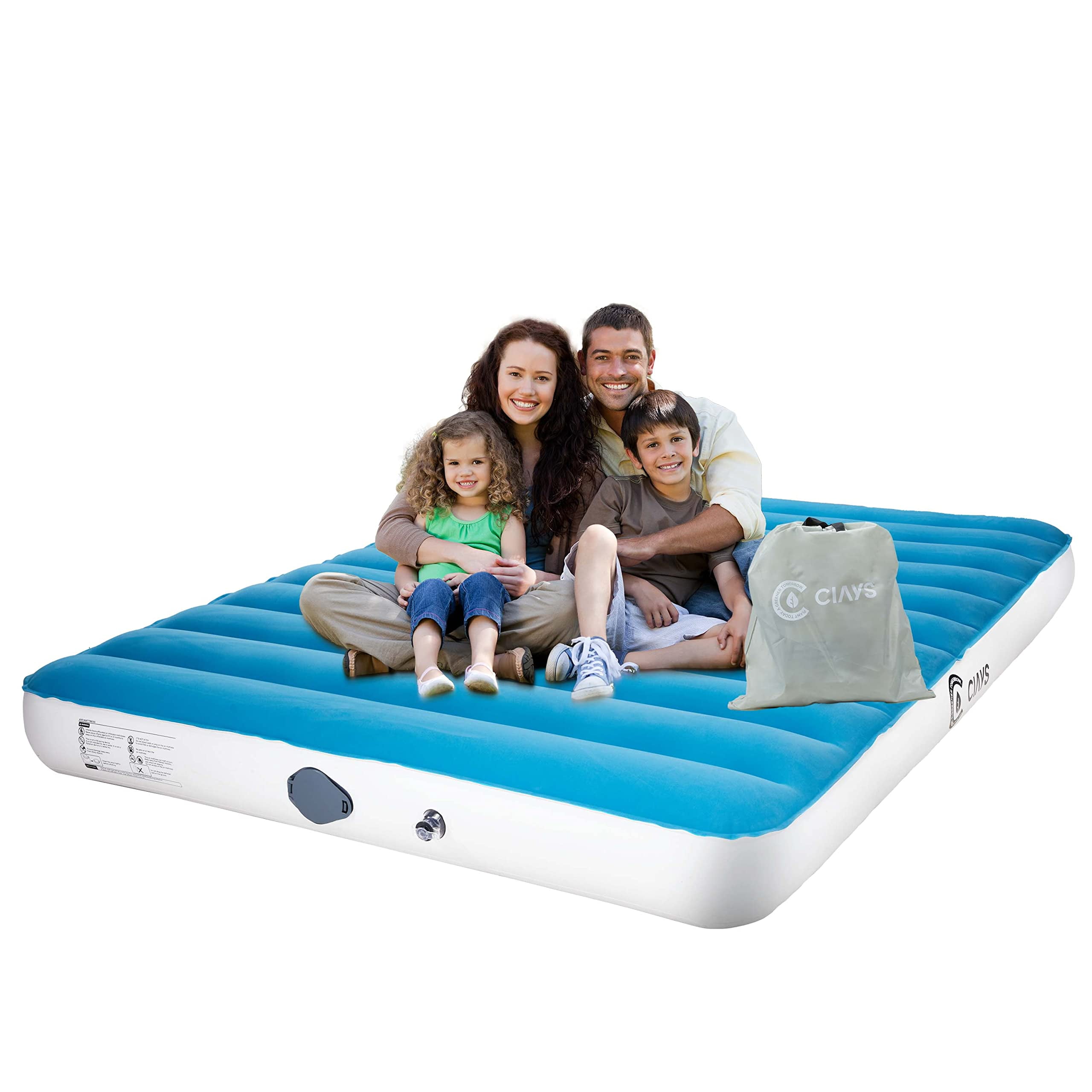 8 Inch Inflatable Air Mattress with USB Rechargeable Built in Pump for