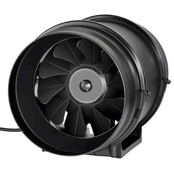 8 Inch Inline Duct Fan 720 CFM Quiet AC Motor HVAC Ventilation Exhaust assistance for Grow Tent Hydroponics Heating Cooling