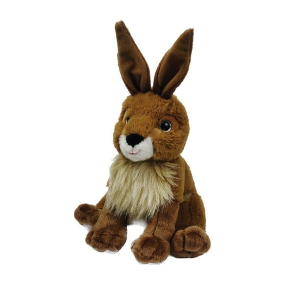 Plush Gear Jackson the Jackrabbit  Small Soft 8inch Stuffed Bunny Plush Toy for Kids, Forest Animal Gift