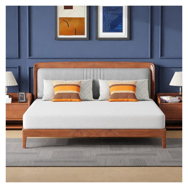 8 Inch King Gel Memory Foam Mattress Fiberglass / Certified/Bedina