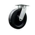 thumbnail image 1 of 8 Inch Kingpinless Polyolefin Wheel Swivel Top Plate Caster Service Caster Brand, 1 of 2