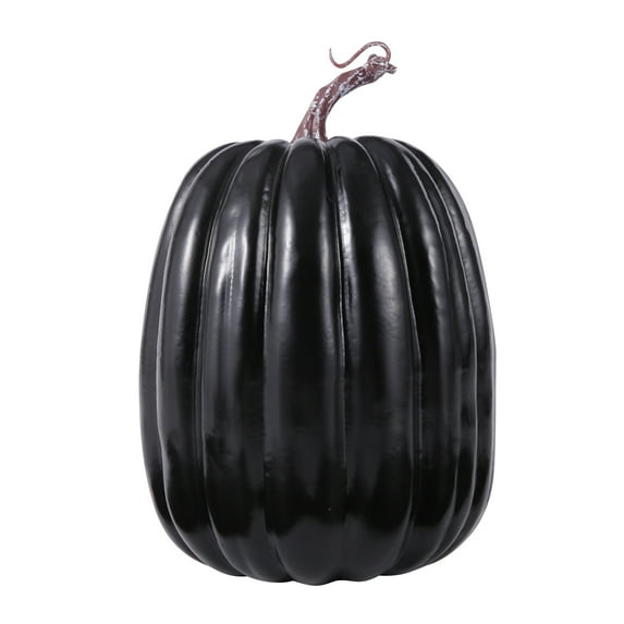 8 Inch Large Artificial Pumpkins Decor Foam Decorative Pumpkins for Halloween Autumn Harvest Home Decorations