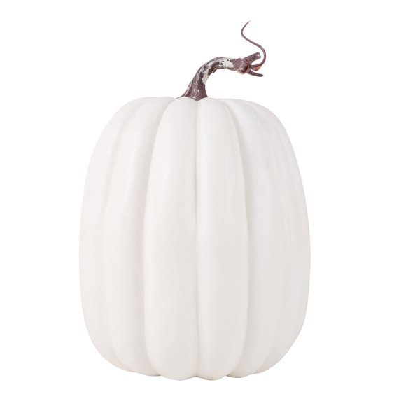 8 Inch Large Artificial Pumpkins Decor Foam Fake Decorative Pumpkins for Halloween Autumn Harvest Home Decorations