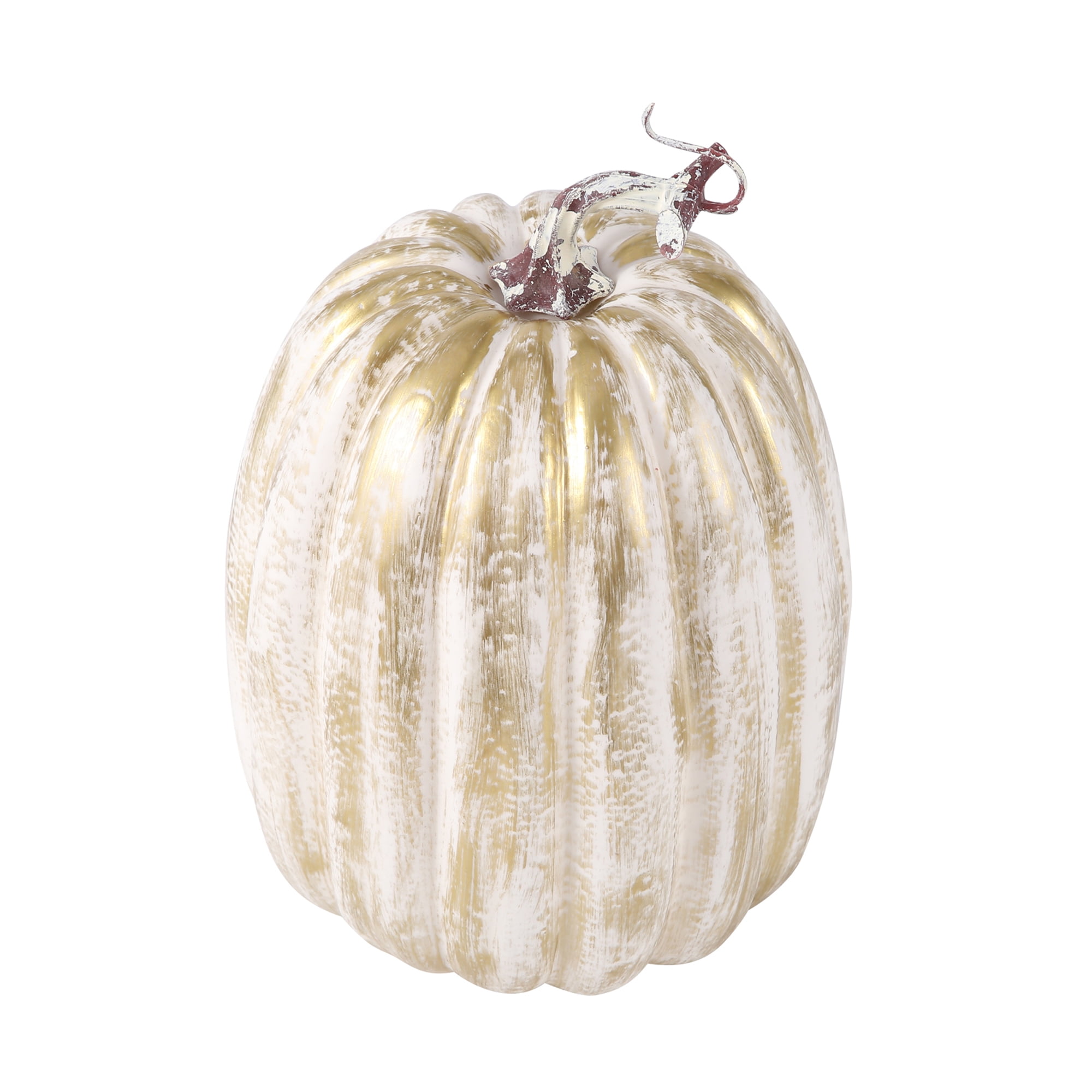 8 Inch Large Artificial Pumpkins Halloween Decor DIY White Foam