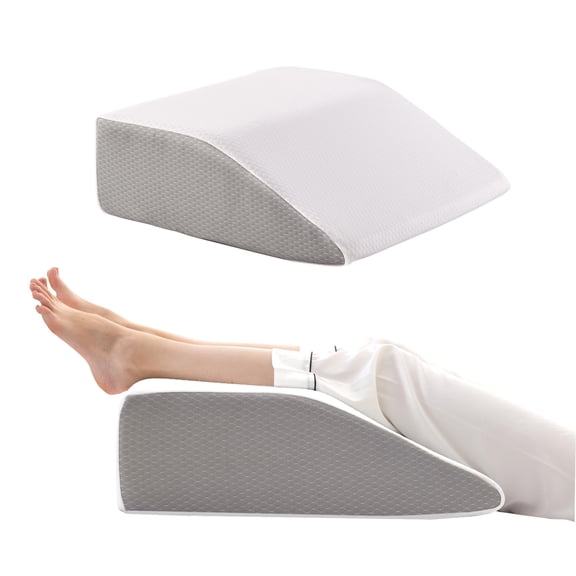 8-Inch Leg Elevation Pillow Cooling Gel Memory Foam for Surgery Circulation