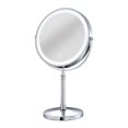 8 Inch Makeup Mirror With Light USB Charging 10X Magnifying Vanity