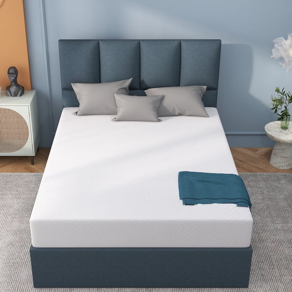 Yangming Gel Infused 8" Twin XL Medium Firm Memory Foam Mattress with Washable Cover