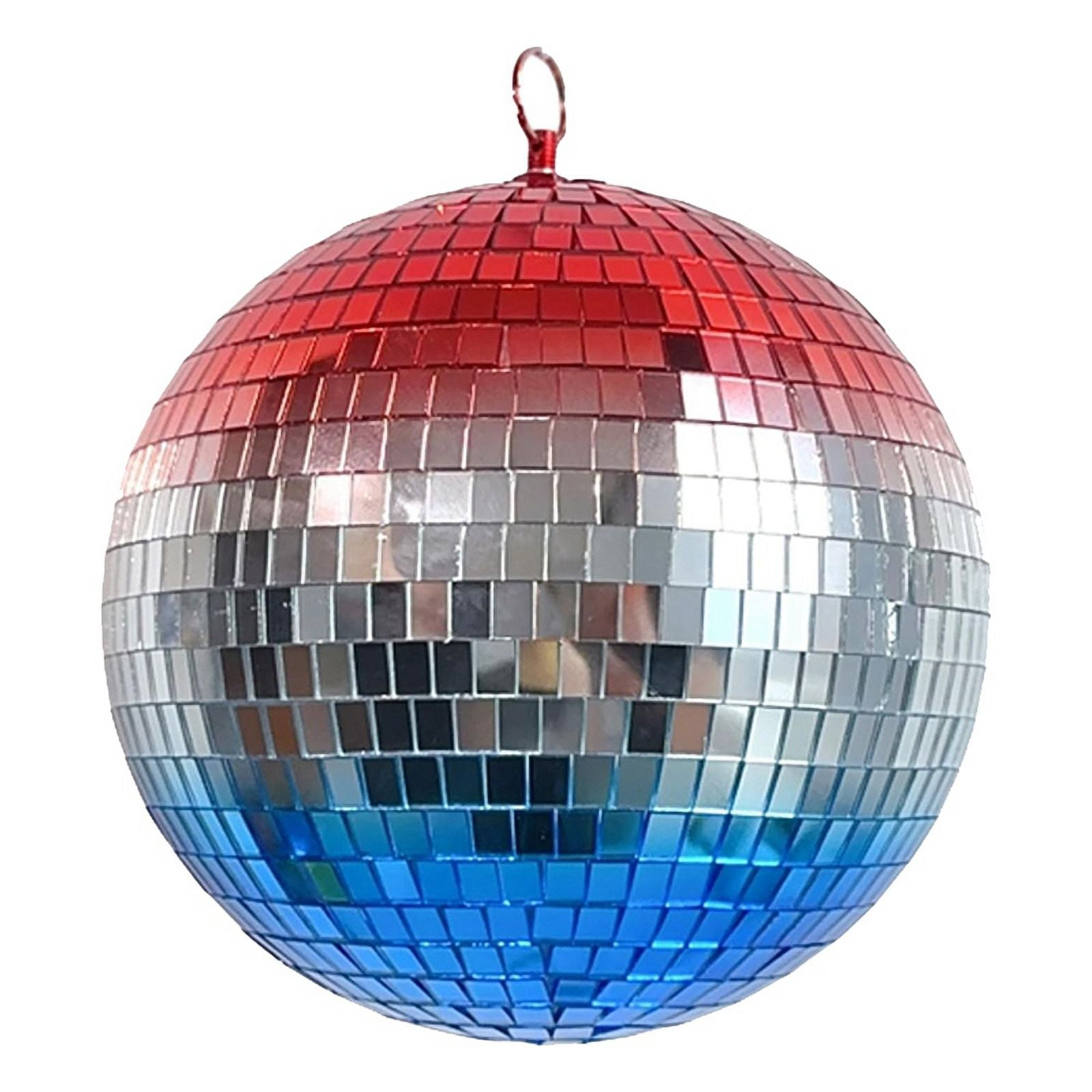 8 Inch Mirror Dazzling Colourful Hanging Disco Ball, Party Decorations, Wedding Home Band Eecorations