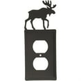 thumbnail image 1 of 8 Inch Moose Single Outlet Cover, 1 of 2