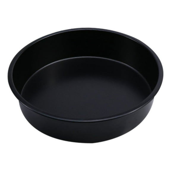 8 Inch Non-Stick Round Metal Cake Pan Bakeware Single Tin, Heat Conductive Mousse Pastry Tray, Dishwasher Safe Sponge Cake Making Silicone Mold Household Daily Baking