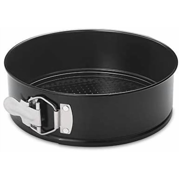 8 Inch Non-stick Springform Pan with Removable Bottom - Leakproof Cheesecake Pan