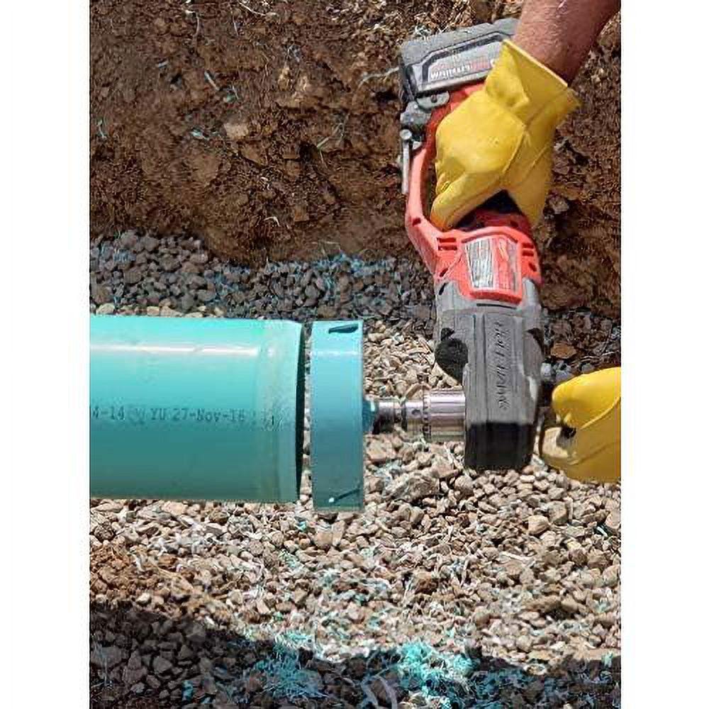 8 Inch PVC Pipe Beveling Tool For SDR 35 Or 26 Sewer Pipes Eliminates