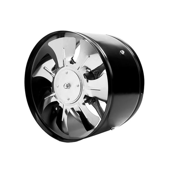8 Inch Pipe Exhaust Fan 8" Duct Ceiling Air Ventilation Blower Inline Booster 200mm Window Exhauster Toilet Kitchen Exhaustfan ,Easy to Install