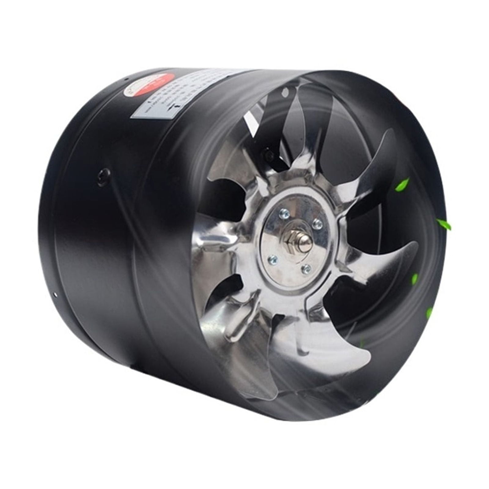 8 Inch Pipe Exhaust Fan 8" Duct Ceiling Air Ventilation Blower Inline Booster 200mm Window Exhauster Toilet Kitchen Exhaustfan ,Energy-Efficient
