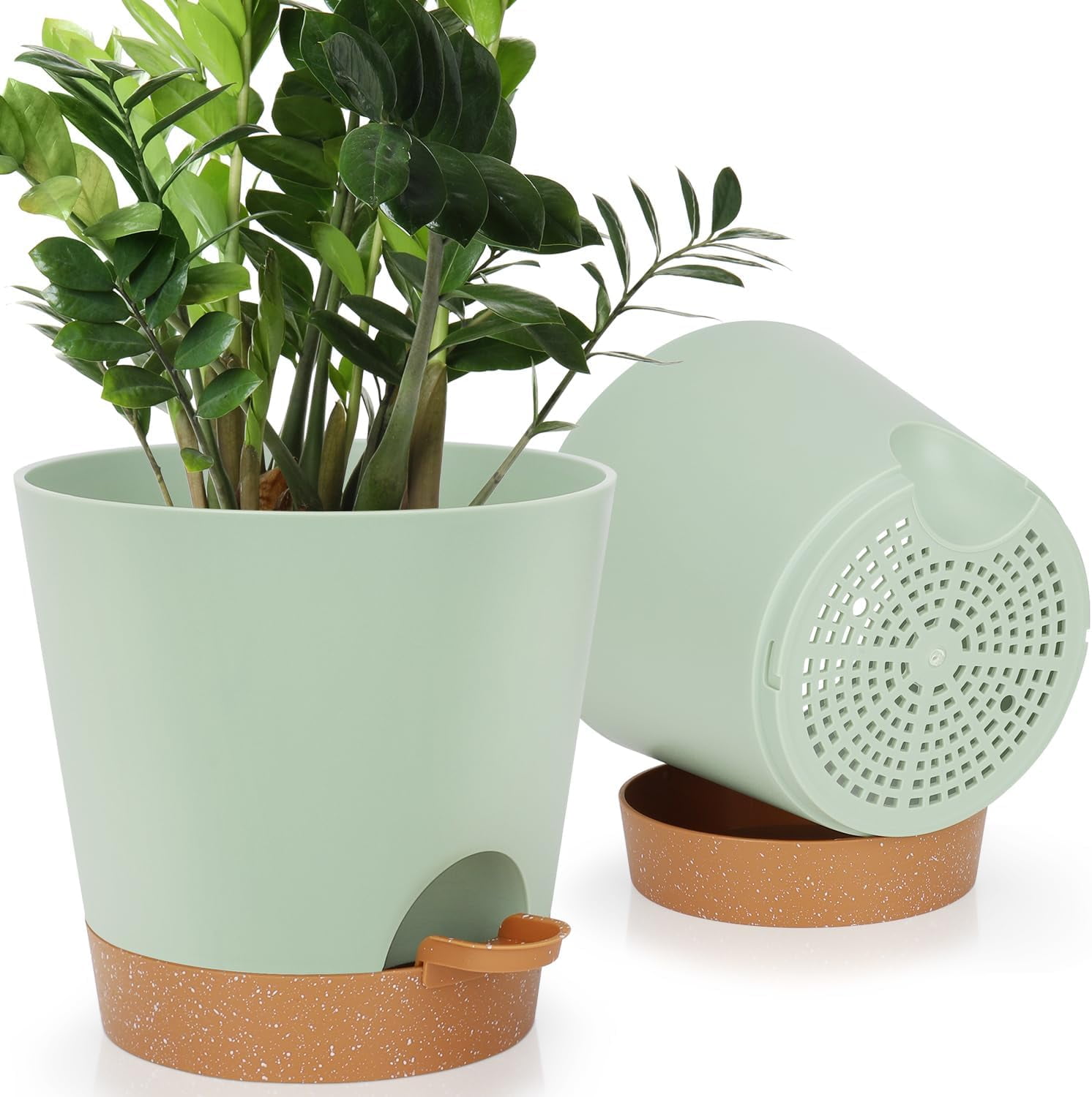 8 Inch Planter With Drainage