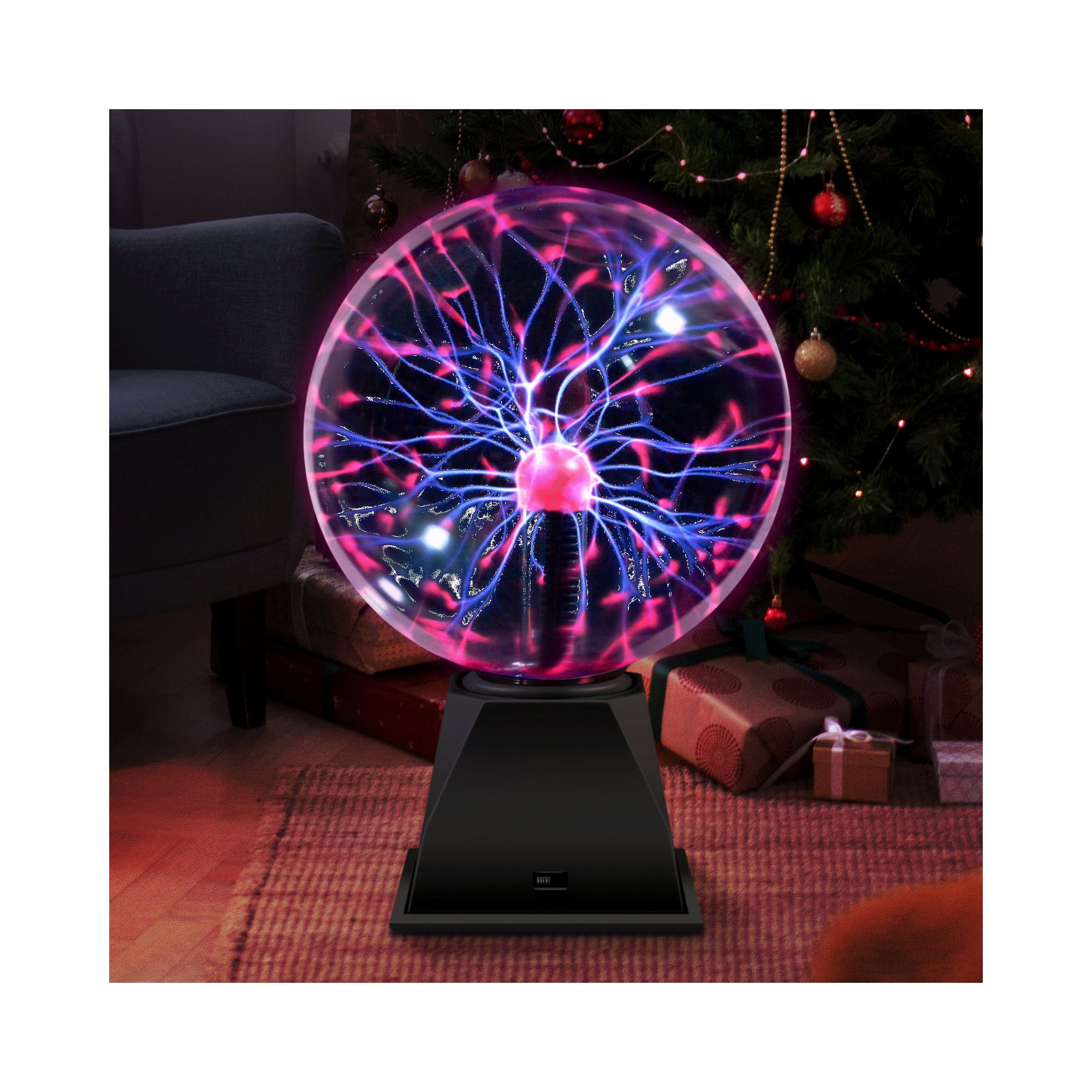 Plasma Ball - 3/4/5/6 Inch - Nebula Sphere Plasma Lamp Novelty Toy for  Kids/Decorations/Bedroom, Best Gift for Birthday or Holiday