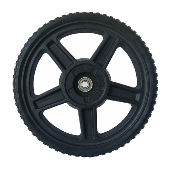 8-Inch Plastic Lawn Trimmer Wheel Replacement For Hand Push Trimmers And Generators, Outdoor Equipment Accessory For Garden And Improved Maneuverability(1PC)