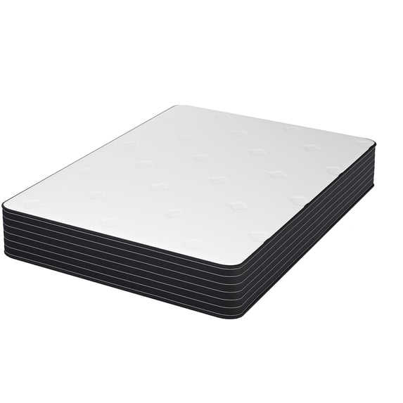 8 Inch Queen Mattress, Cooling Airflow Memory Foam Mattress in a Box, Quality Comfort and Adaptive Support, Individual Pocket Spring Breathable, for Guest and Bedroom