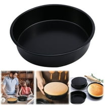 8 Inch Round Cake Pan,Non-Stick Baking Pan Set,Carbon Steel Bakeware for Oven Use,Ideal for Layer Cakes and Brownies
