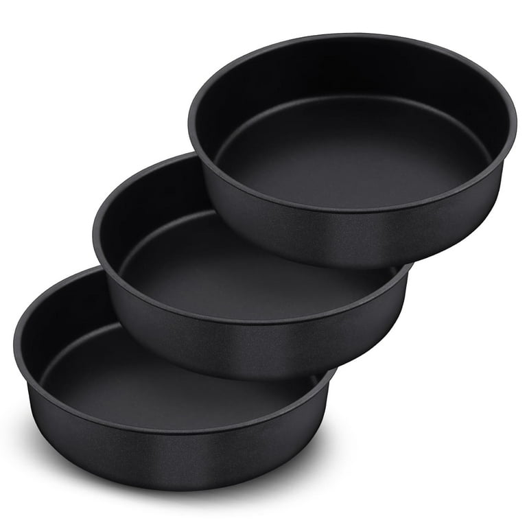 Vesteel Stainless Steel Inch Round Cake Pan Set of Heavy Duty