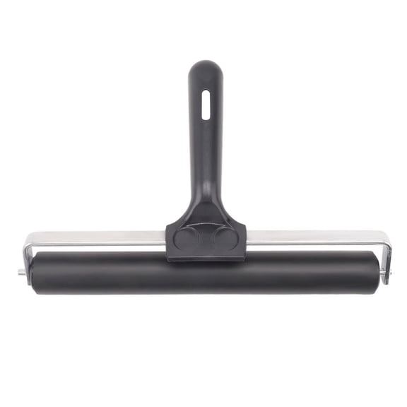 8Inch Rubber Brayer Roller, Ink Application Tool for Printmaking, Painting, Stamping & DIY Crafts