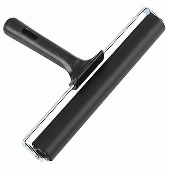 8-Inch Rubber Roller, Brayer Roller Brush for DIY Art Craft Painting, Print, Printmaking, Ink and Stamping