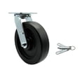 thumbnail image 1 of 8 Inch SS Polyolefin Swivel Caster with Roller Bearing and Swivel Lock SCC, 1 of 2
