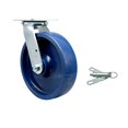 thumbnail image 1 of 8 Inch Solid Polyurethane Swivel Caster with Ball Bearing and Swivel Lock SCC, 1 of 2