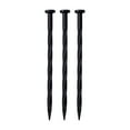 thumbnail image 1 of 8 Inch Spiral Nylon Anchor Stakes, 50 Pack Sturdy Garden Nails, For Pavers Barriers Sod And Landscaping, 1 of 8