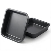 8 Inch Square Non-Stick Bake Pan, Rustproof Construction for Cakes & Lasagna, Dishwasher Safe & Easy Clean