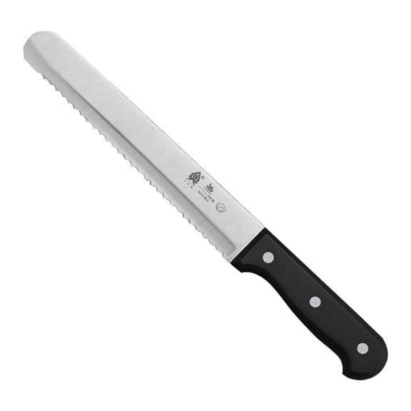 8-Inch Stainless Steel Serrated Bread Knife, Professional Homemade Loaf Slicer, Dishwasher Safe Baking Tool for Bagels Pastries Kitchen, Cake Cutter Sandwich Slicer