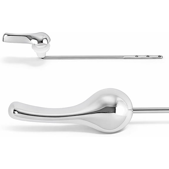 8 Inch Steel Arm Tank Lever with Metal Handle and Nut