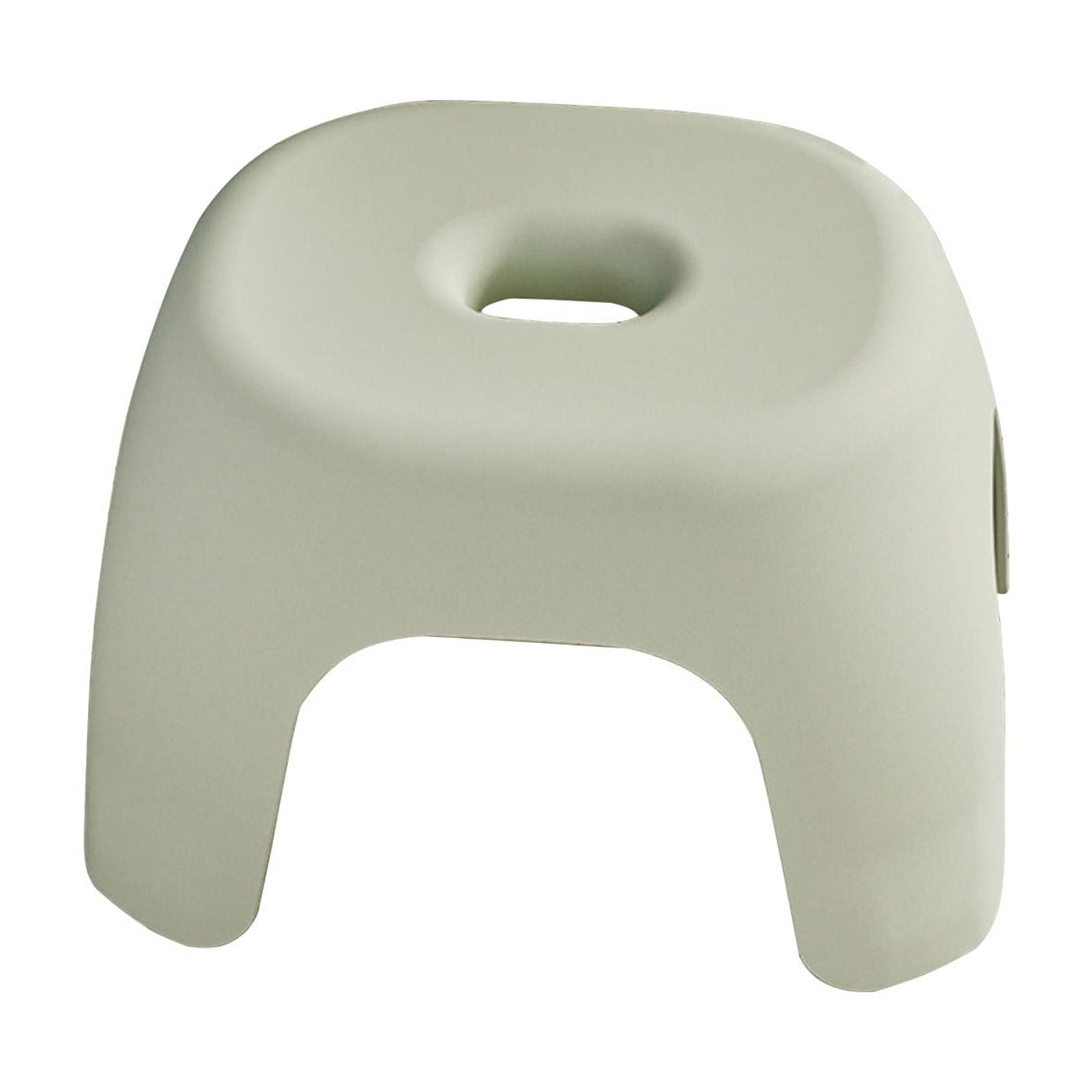 8 Inch Step Stool for Adults & Kids, Plastic Small Step Stool with Non ...