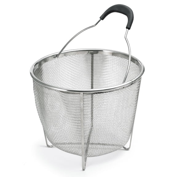 8 Inch Strainer And Steamer Insert Basket  Stainless Steel Perfect For Cooking Vegetables Pasta More